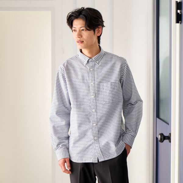 VENICE0513様 2点おまとめ チェックシャツ (XL) ボタンダウン オックスチェックボタンダウンシャツ メンズ【店舗取寄】 | TVC