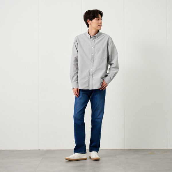 レギュラーフィットストレッチジーンズ　 メンズ