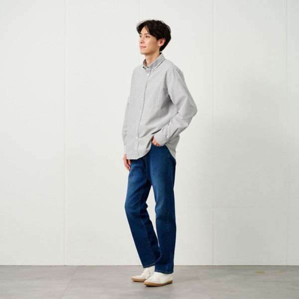 レギュラーフィットストレッチジーンズ　 メンズ