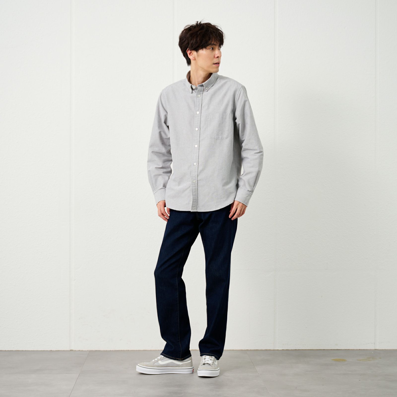 レギュラーフィットストレッチジーンズ　 メンズ