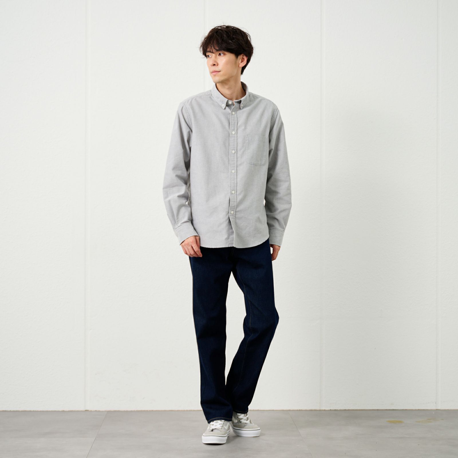 レギュラーフィットストレッチジーンズ　 メンズ