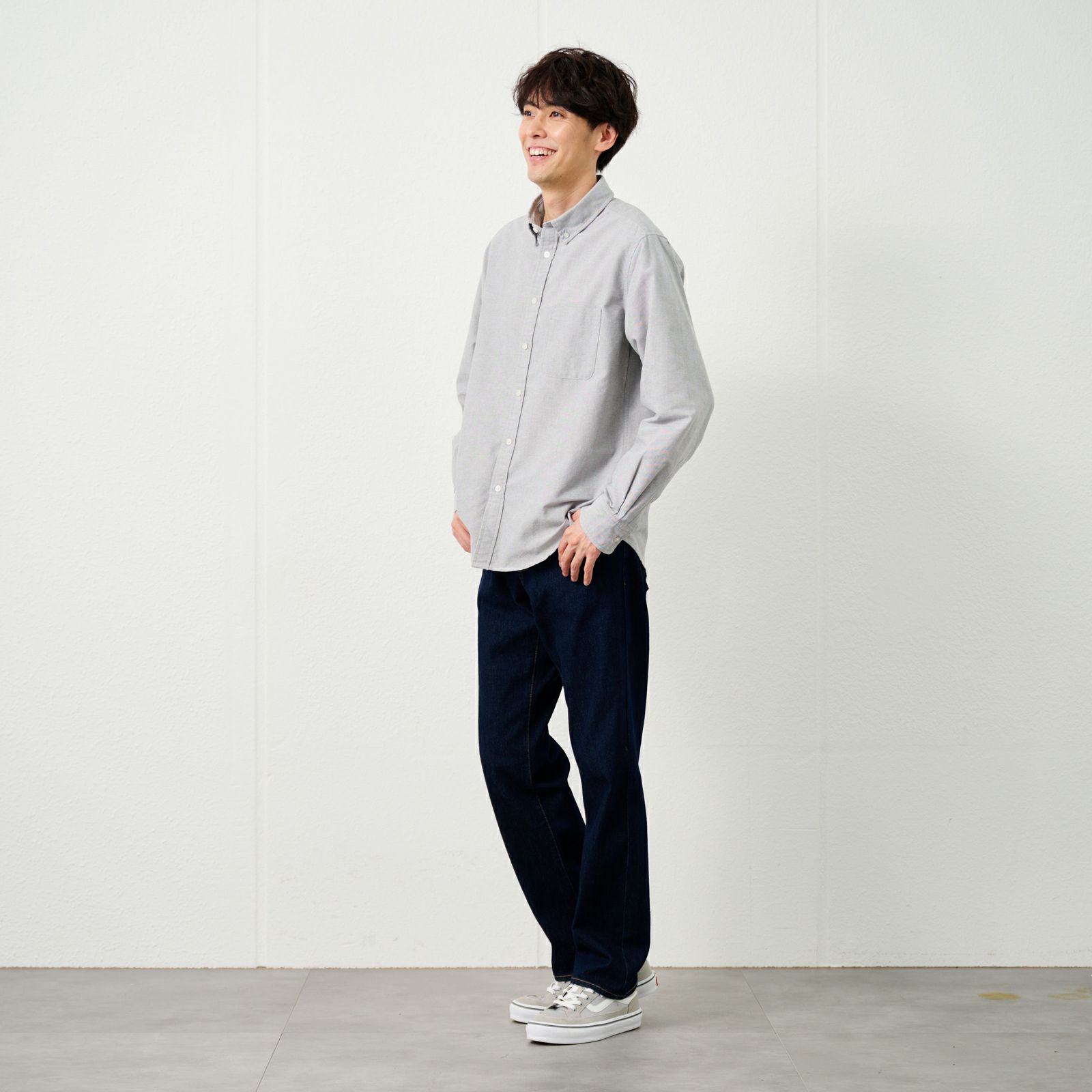 レギュラーフィットストレッチジーンズ　 メンズ