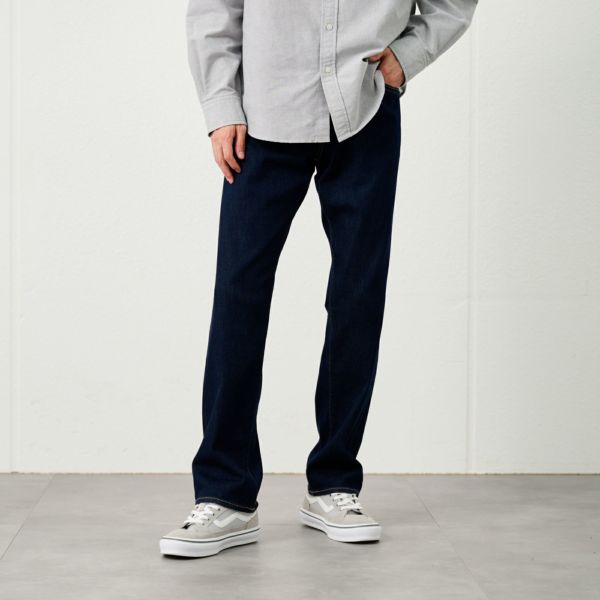 レギュラーフィットストレッチジーンズ　 メンズ