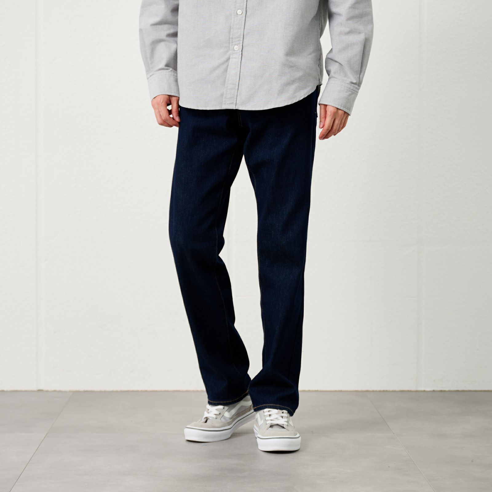 レギュラーフィットストレッチジーンズ　 メンズ
