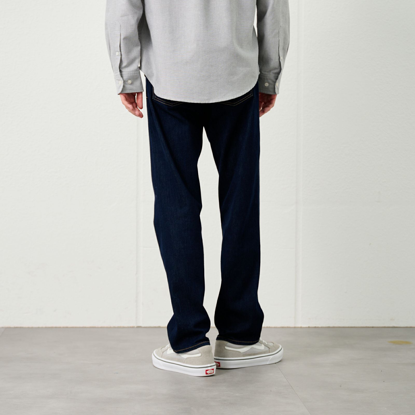 レギュラーフィットストレッチジーンズ　 メンズ