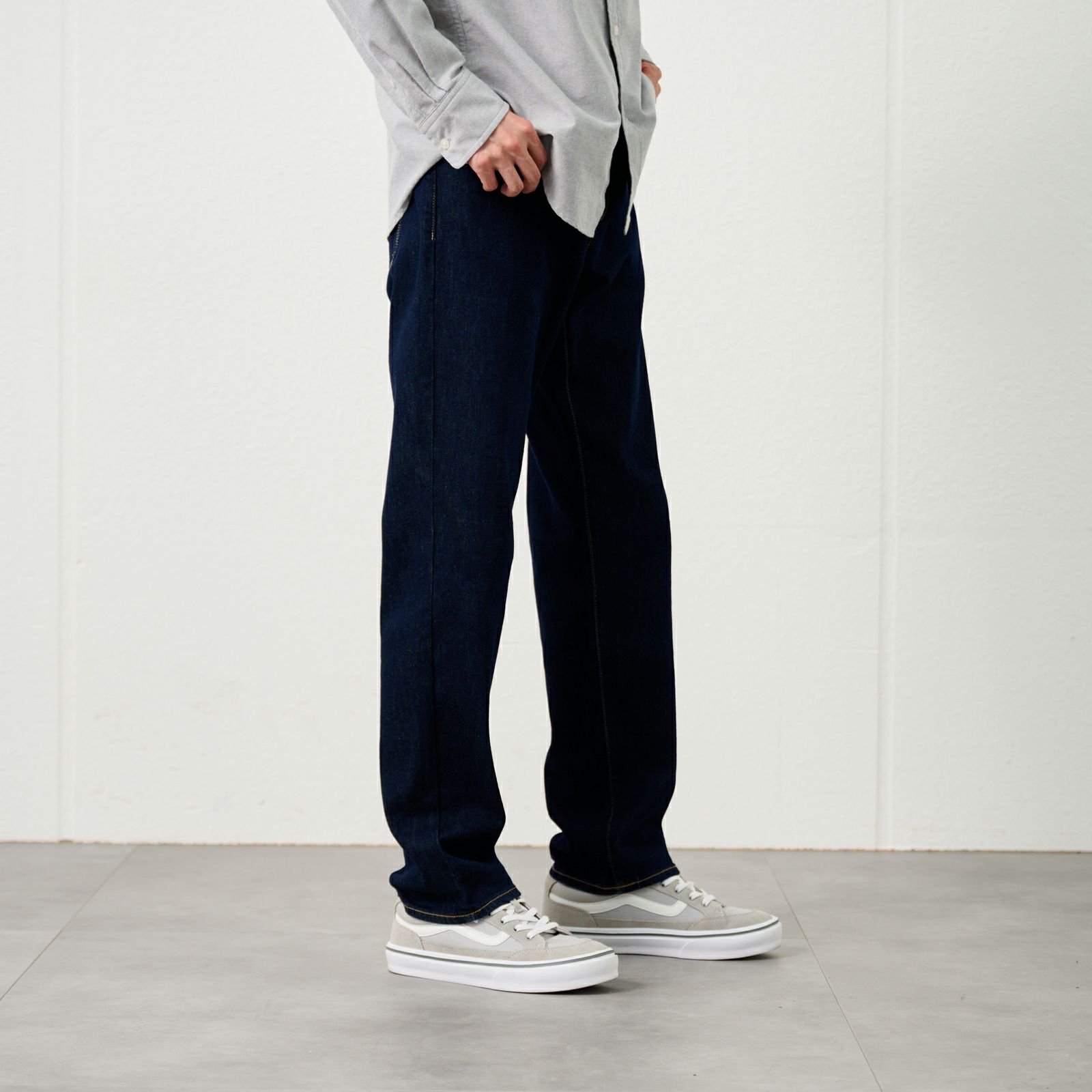 レギュラーフィットストレッチジーンズ　 メンズ