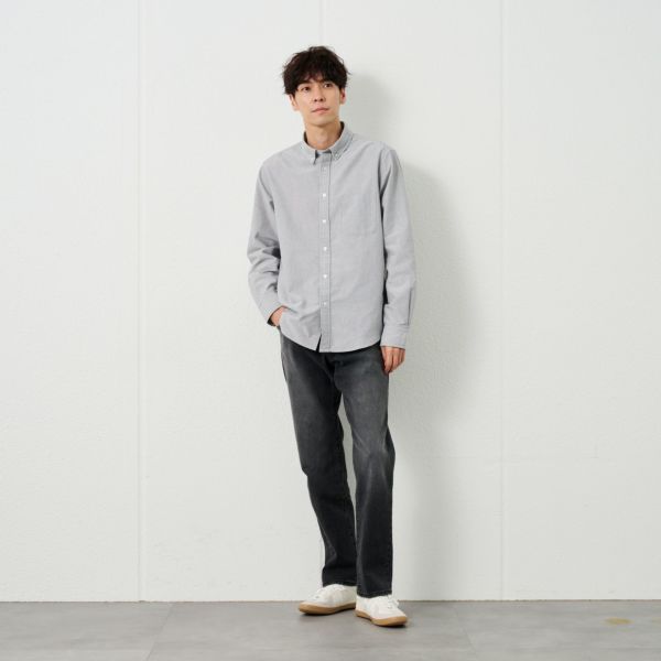 レギュラーフィットストレッチジーンズ　 メンズ