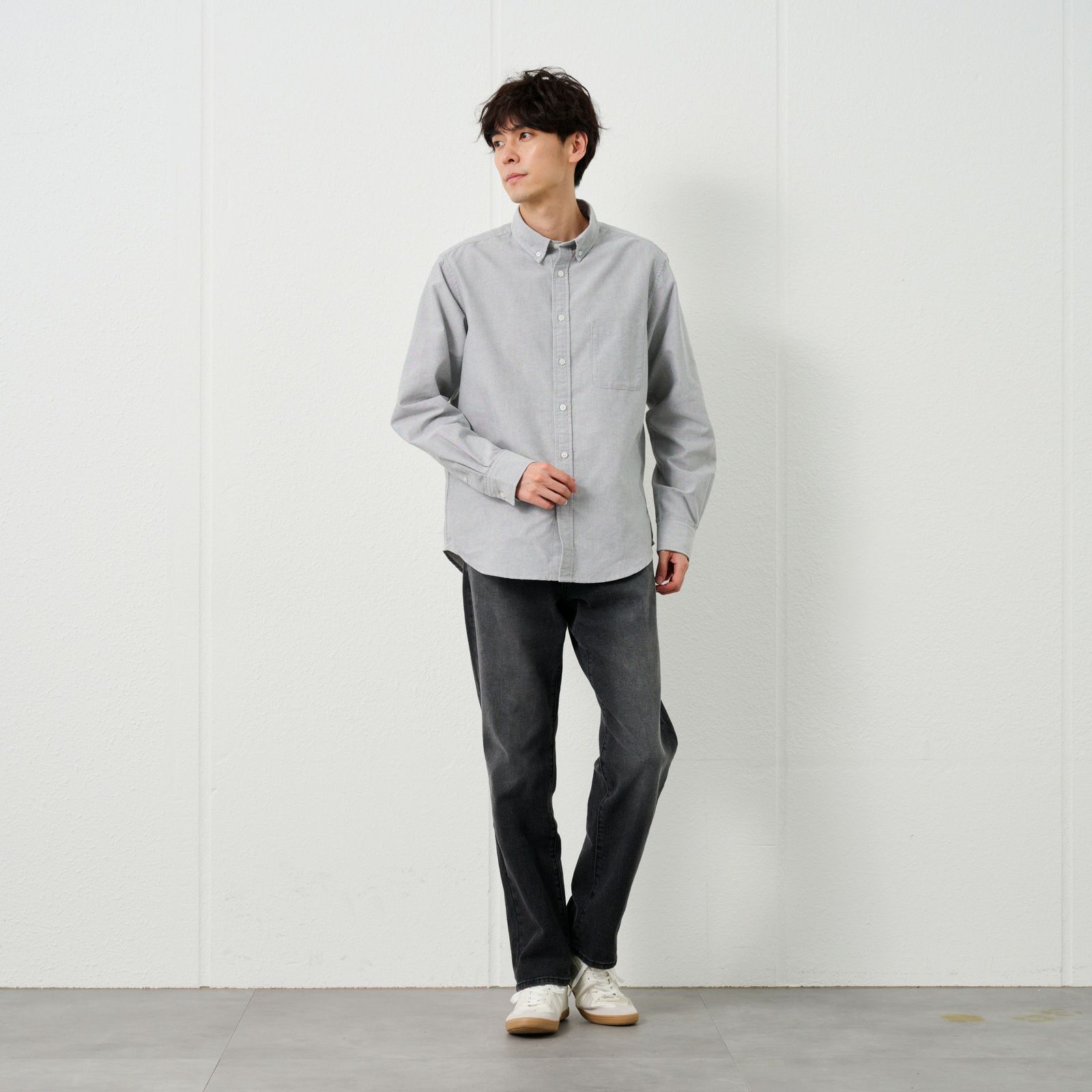 レギュラーフィットストレッチジーンズ　 メンズ