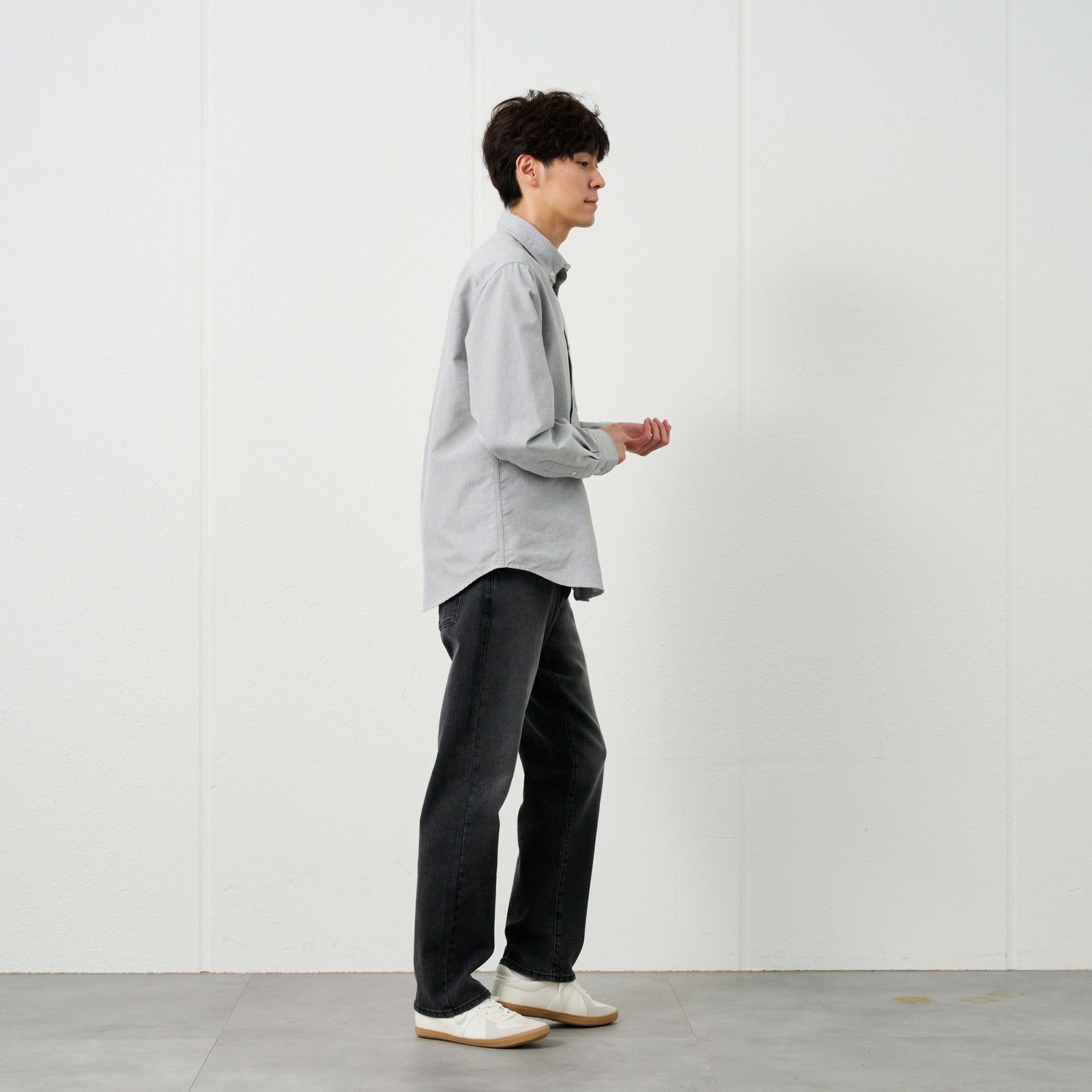 レギュラーフィットストレッチジーンズ　 メンズ