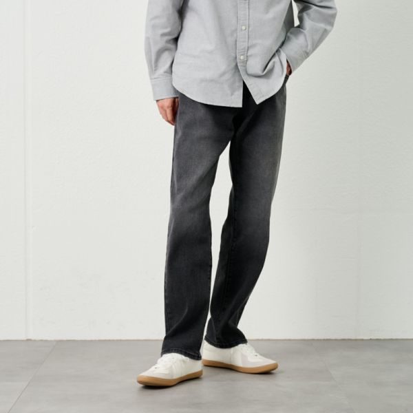 レギュラーフィットストレッチジーンズ　 メンズ