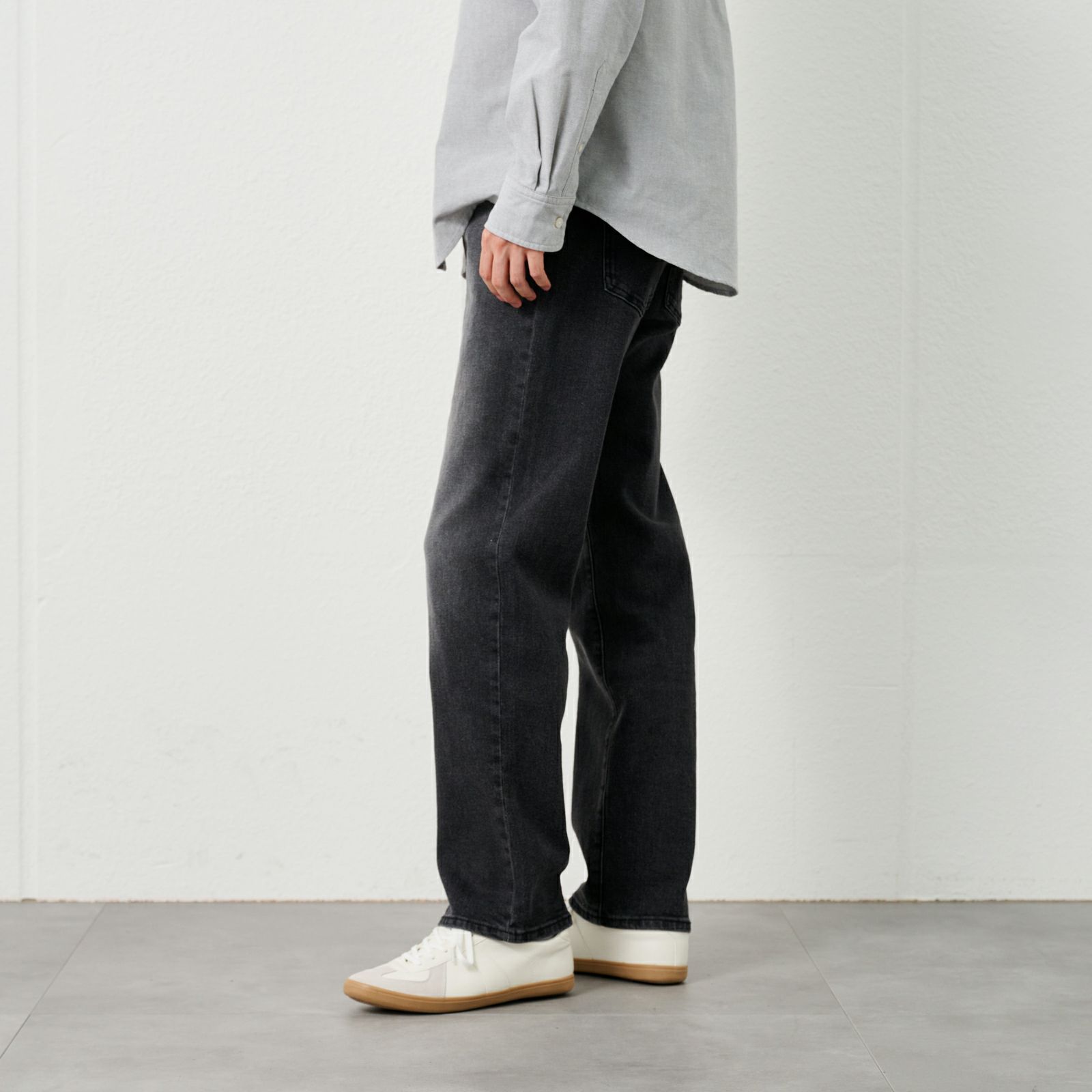 レギュラーフィットストレッチジーンズ　 メンズ