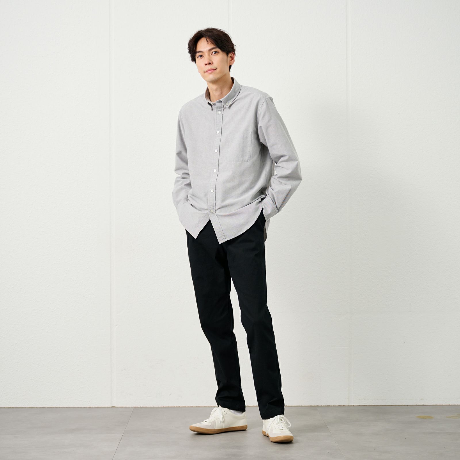 レギュラーフィットスーパーストレッチチノパンツ　 メンズ