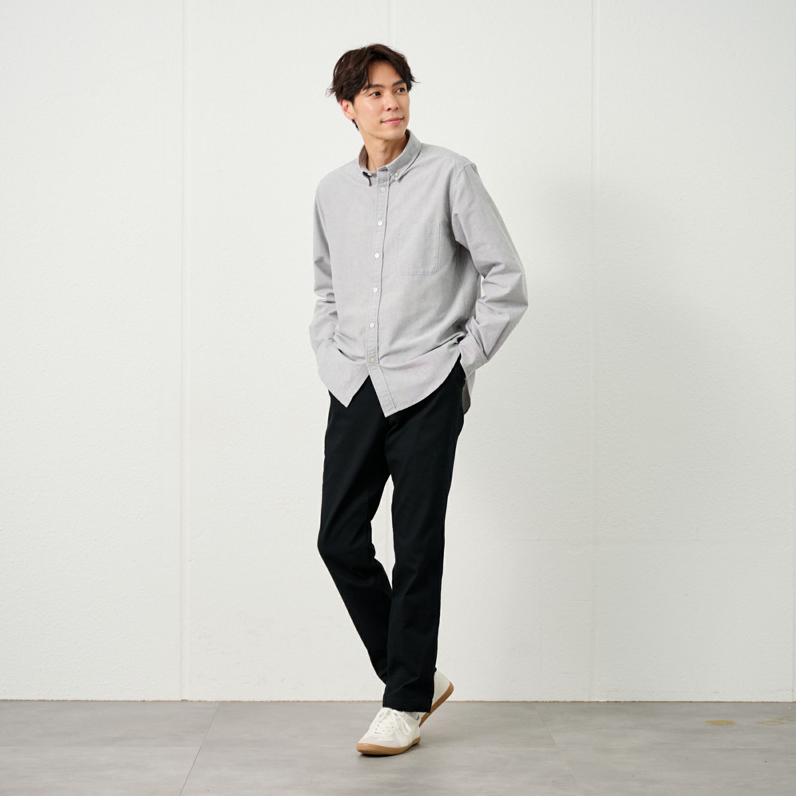 レギュラーフィットスーパーストレッチチノパンツ　 メンズ