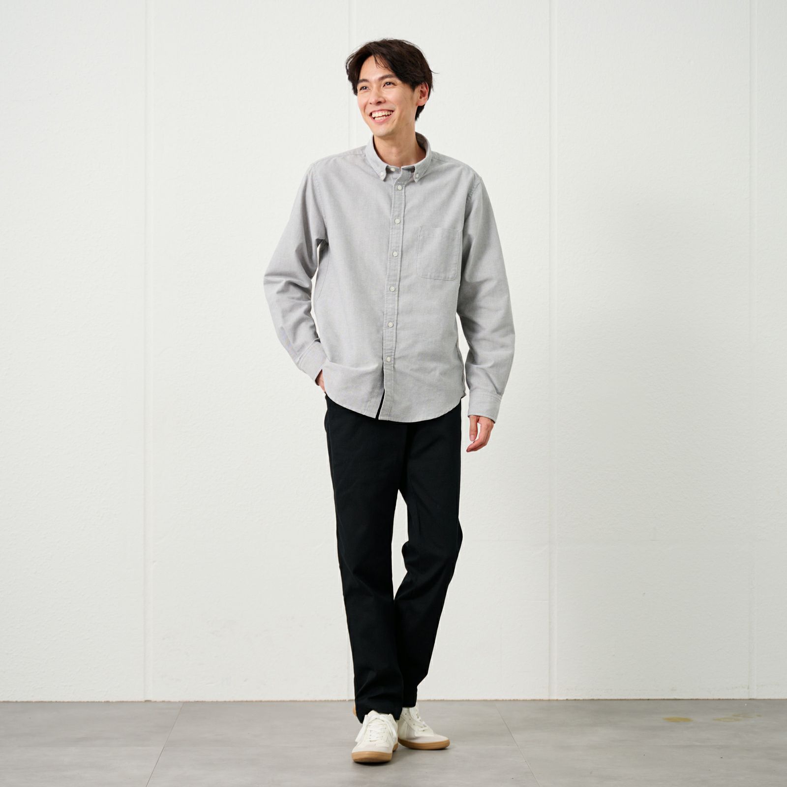 レギュラーフィットスーパーストレッチチノパンツ　 メンズ