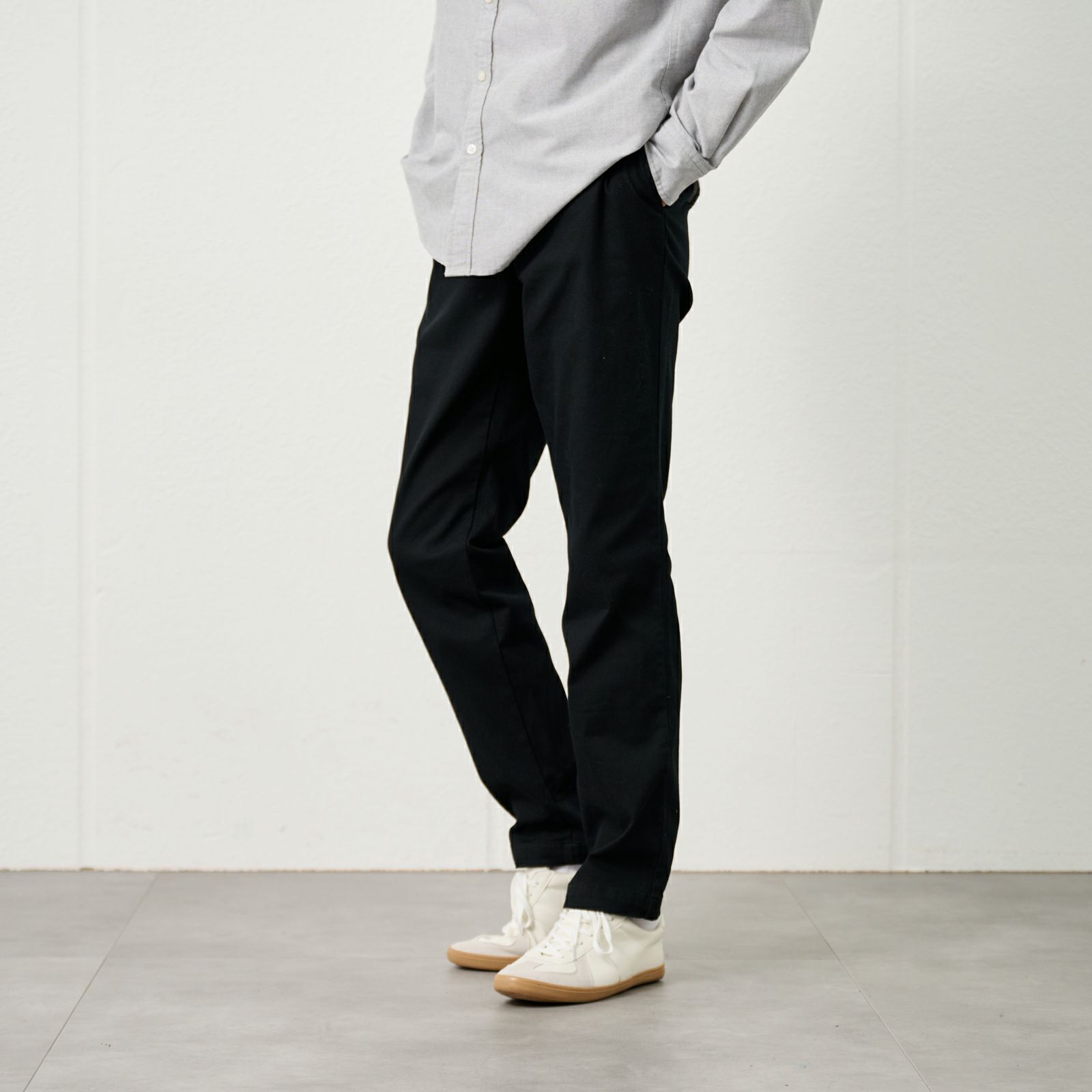 レギュラーフィットスーパーストレッチチノパンツ　 メンズ