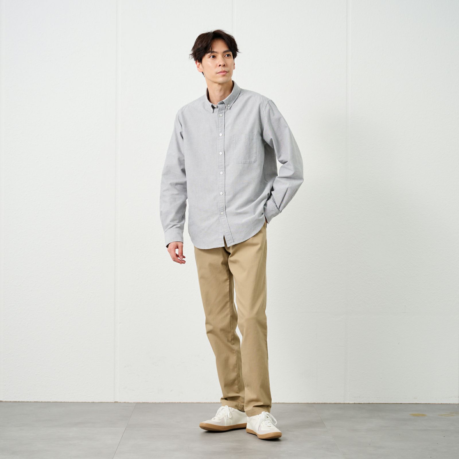 レギュラーフィットスーパーストレッチチノパンツ　 メンズ