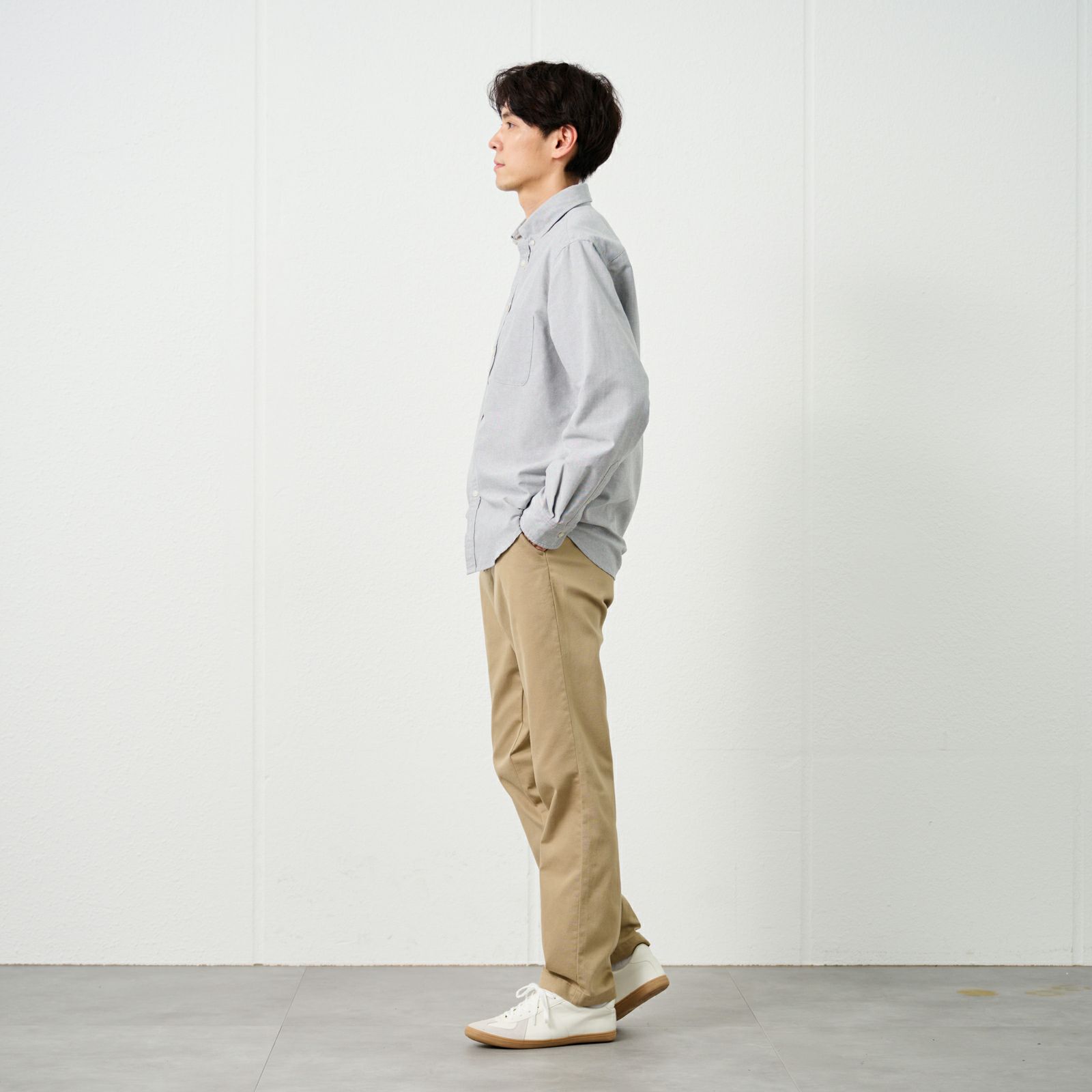 レギュラーフィットスーパーストレッチチノパンツ　 メンズ