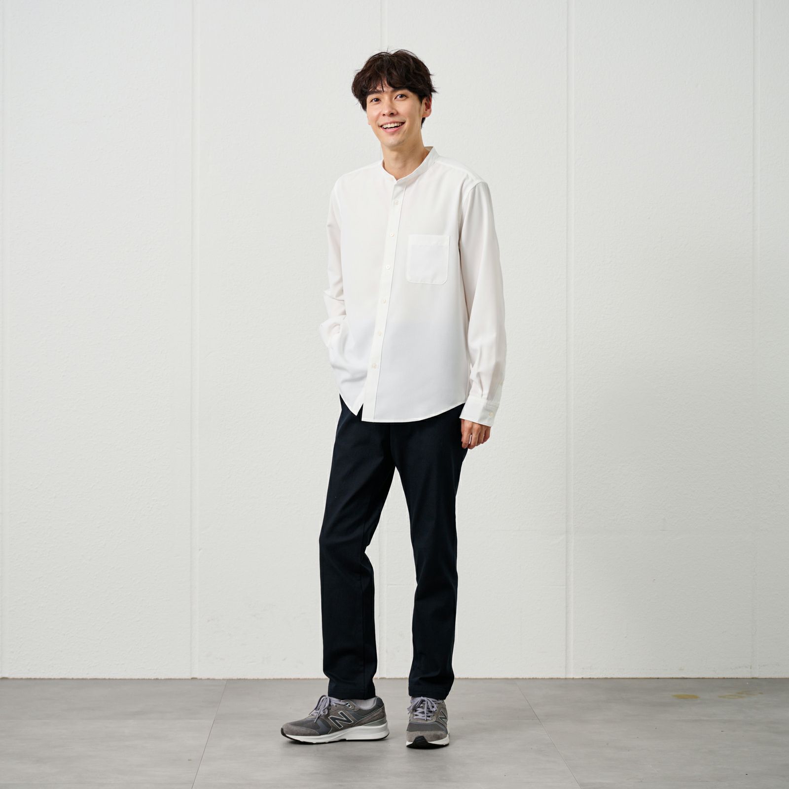 レギュラーフィットスーパーストレッチチノパンツ　 メンズ