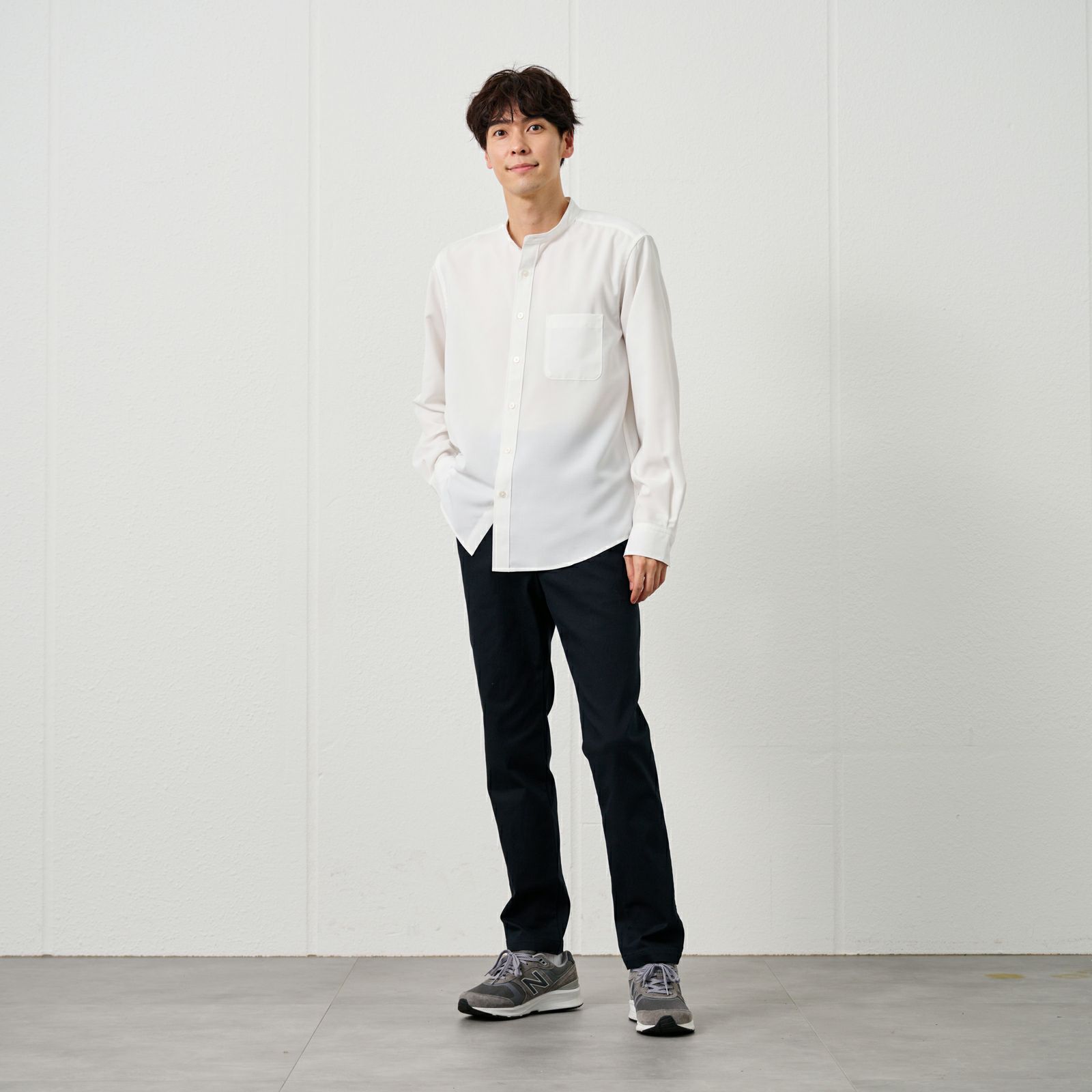 レギュラーフィットスーパーストレッチチノパンツ　 メンズ