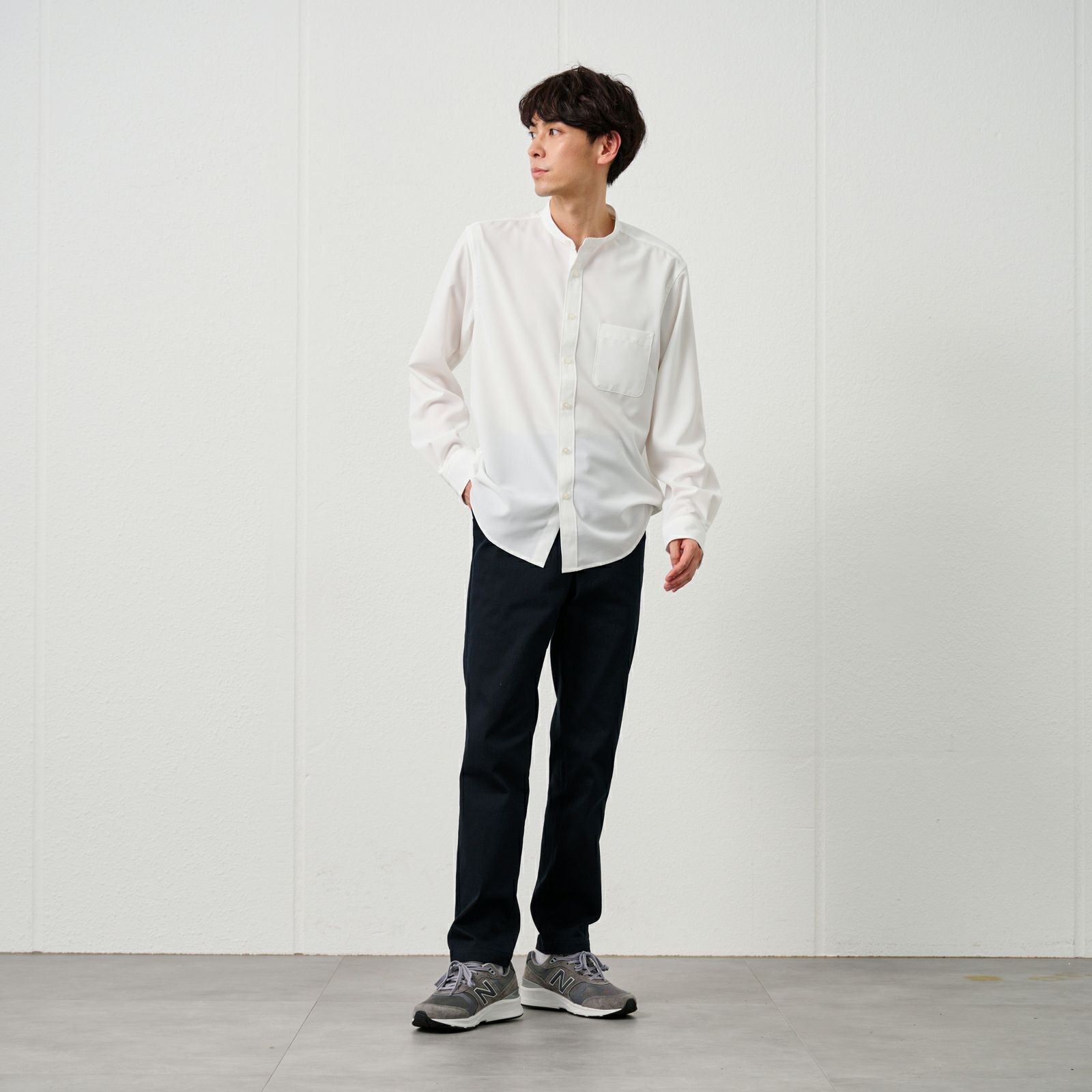 レギュラーフィットスーパーストレッチチノパンツ　 メンズ