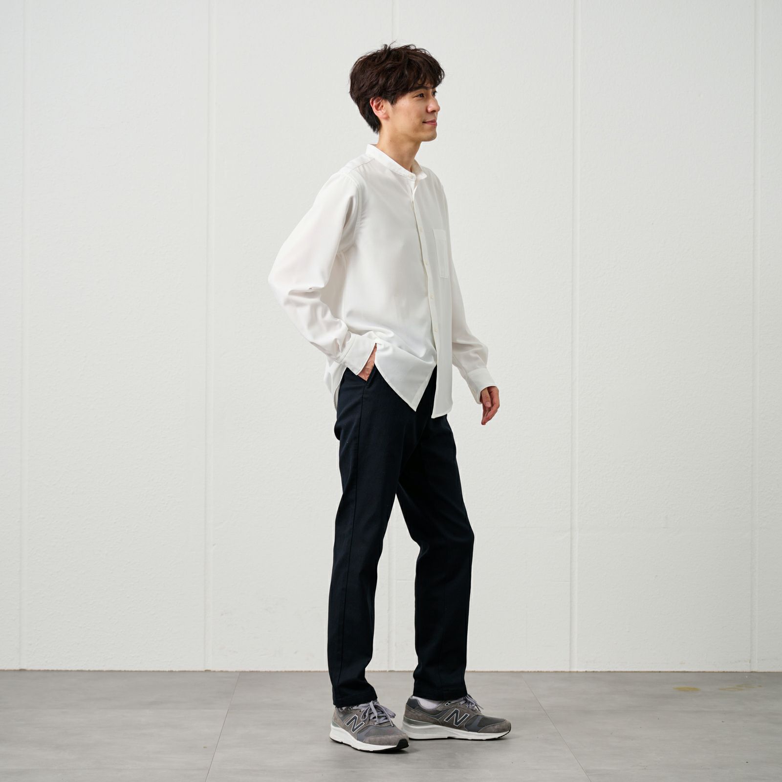 レギュラーフィットスーパーストレッチチノパンツ　 メンズ