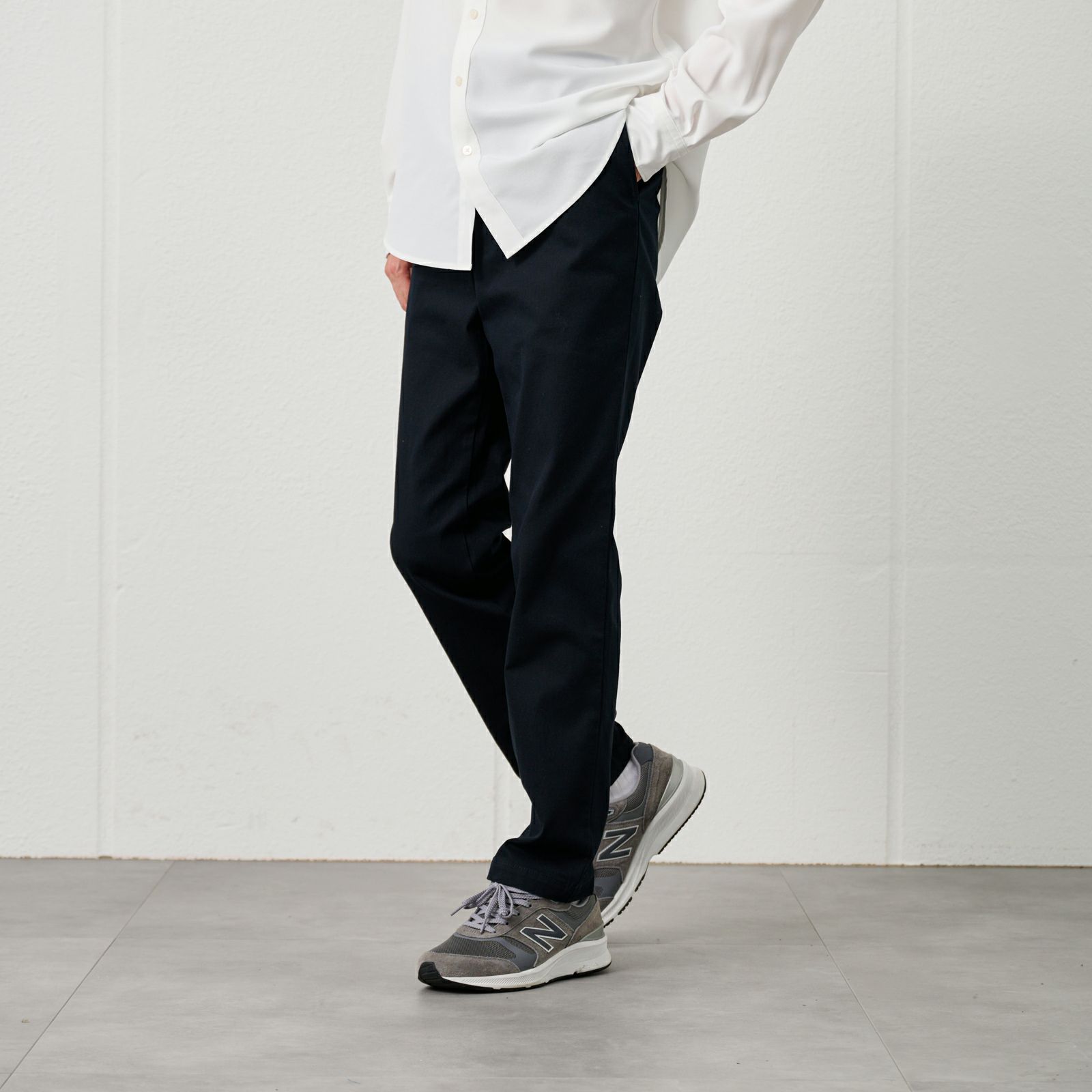 レギュラーフィットスーパーストレッチチノパンツ　 メンズ