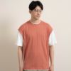 針抜きベストフェイク半袖Ｔシャツ