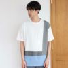 Ｌ字切替半袖Ｔシャツ