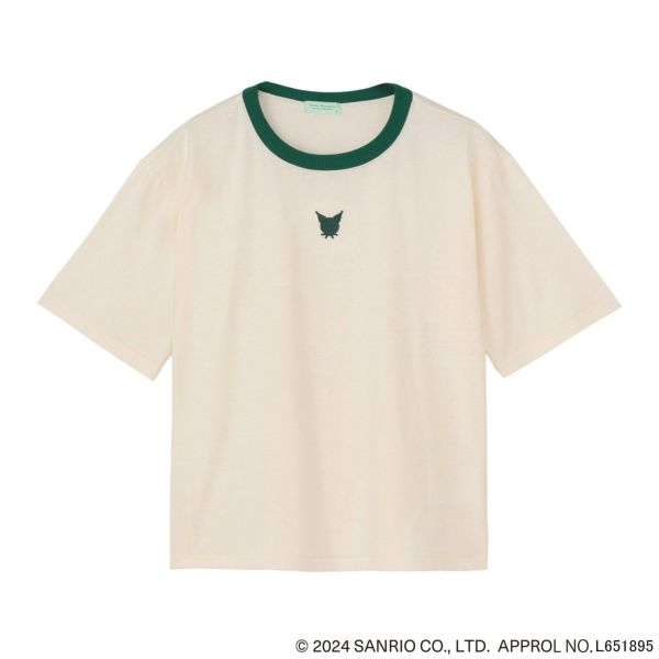 サンリオGREEN企画　クロミ　リンガーＴシャツ