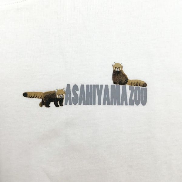 旭山動物園　レッサーパンダプリントTシャツ