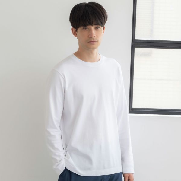 シルキーコットン長袖Ｔシャツ【店舗取寄】 | TVC | トップバリュコレクション公式オンラインサイト