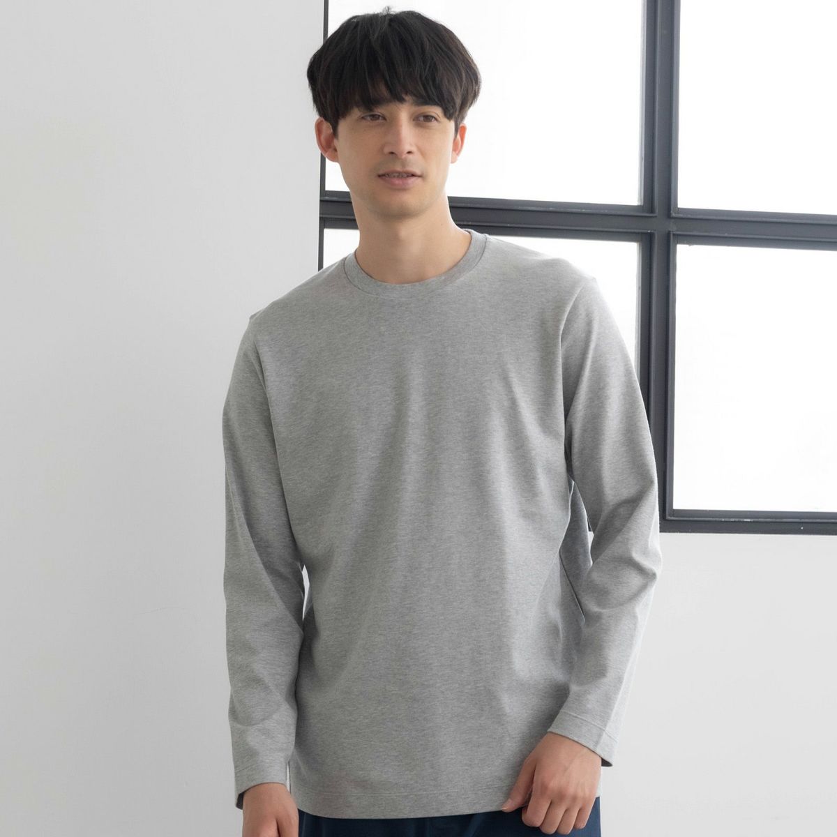 シルキーコットン長袖Ｔシャツ【店舗取寄】 | TVC | トップバリュコレクション公式オンラインサイト