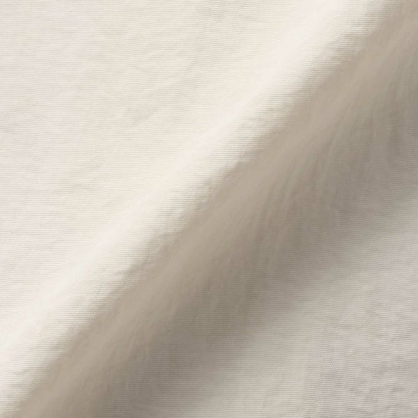 ノーカラー裾ギャザーブルゾン