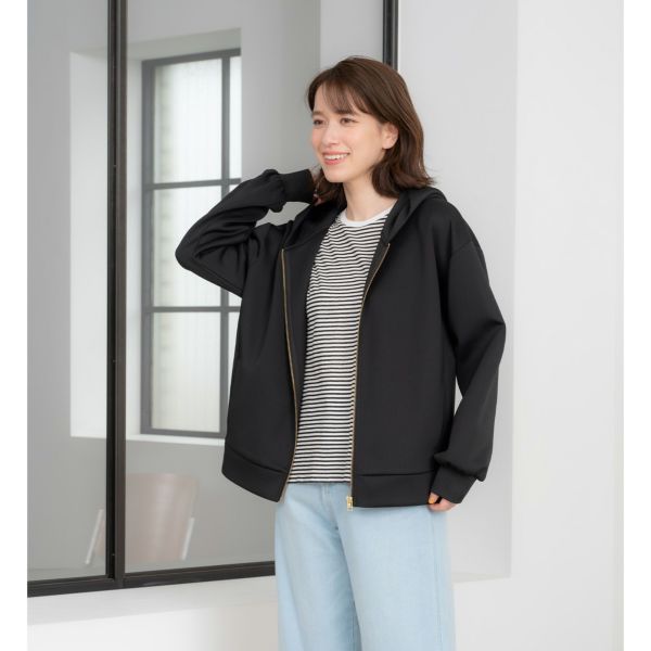 【BOSS】海外限定 ウーブン フルジップ パーカー（送料込み) POPCORN - HOODIE(ポップコーン フーディー)鬼ワッフル