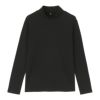 コットン100%　起毛ハイネックＴシャツ
