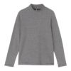 コットン100%　起毛ハイネックＴシャツ