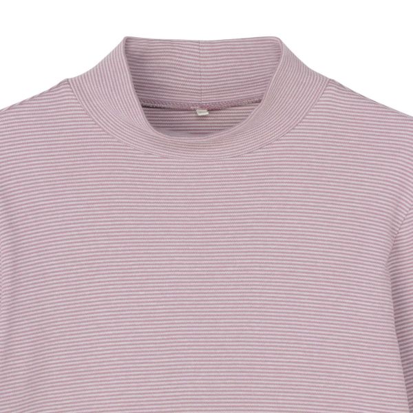 コットン100%　起毛ハイネックＴシャツ