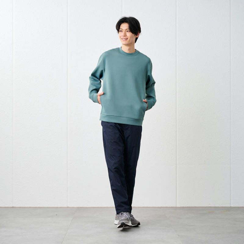 dumblefit クルーネック プルオーバー セール】パターンストレッチ クルーネックプルオーバー
