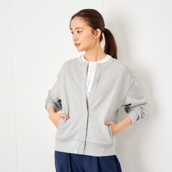 ANATOMICA スウェットカーディガン グレー L 今期モデル - メルカリ