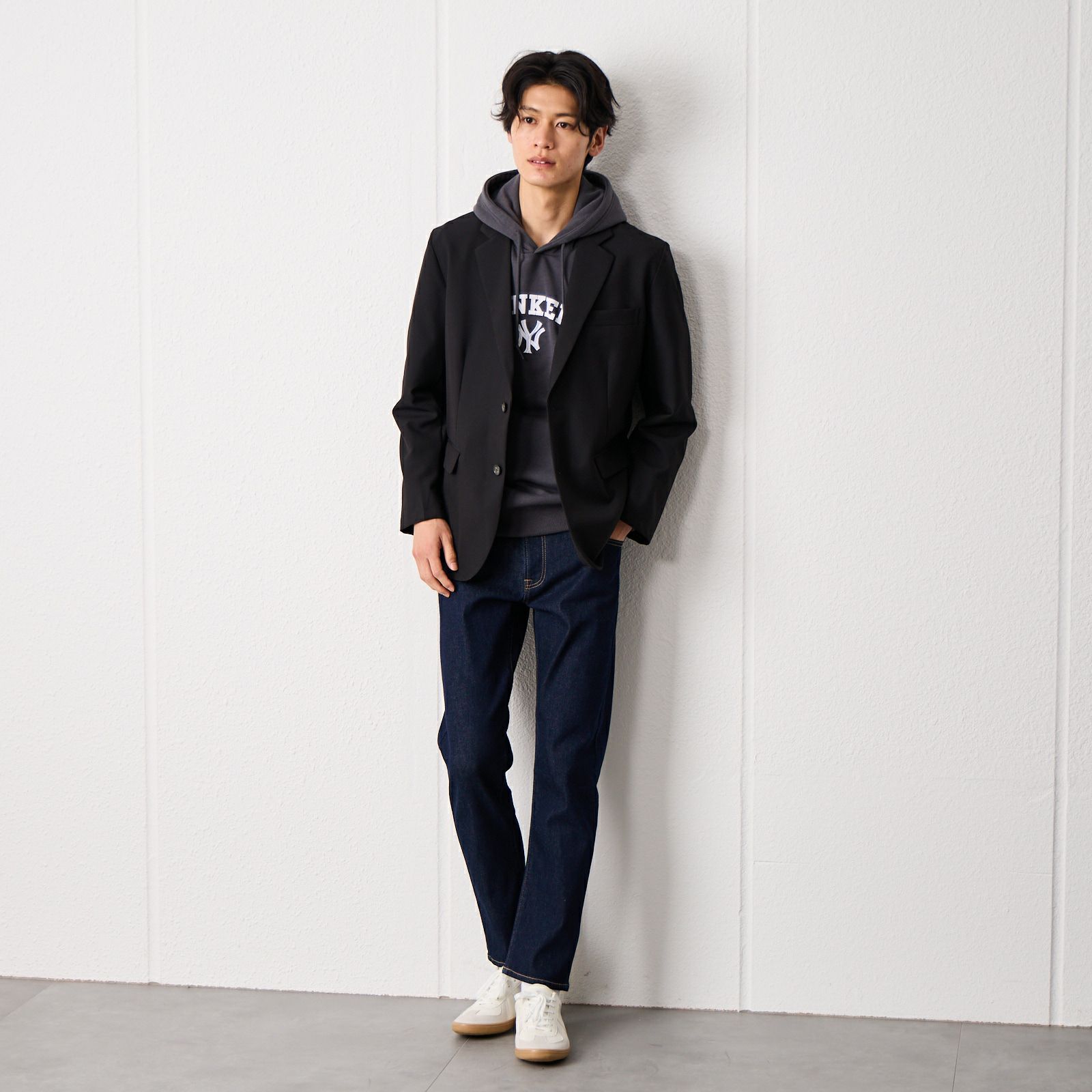 ストレッチセットアップジャケット