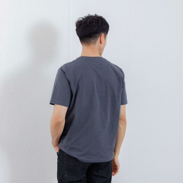 オーガニックコットン　無地Ｖネック半袖Ｔシャツ