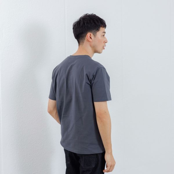 オーガニックコットン　無地Ｖネック半袖Ｔシャツ