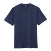 オーガニックコットン　無地Ｖネック半袖Ｔシャツ