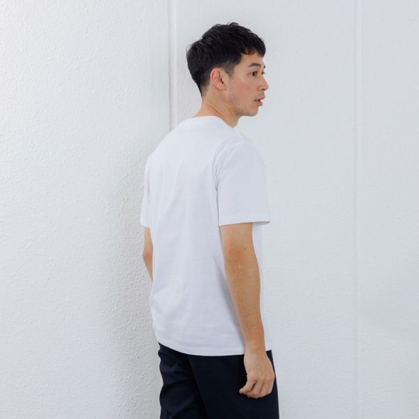 オーガニックコットン　無地クルーネック半袖Ｔシャツ