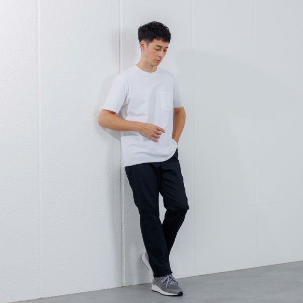 オーガニックコットン　無地クルーネック半袖Ｔシャツ
