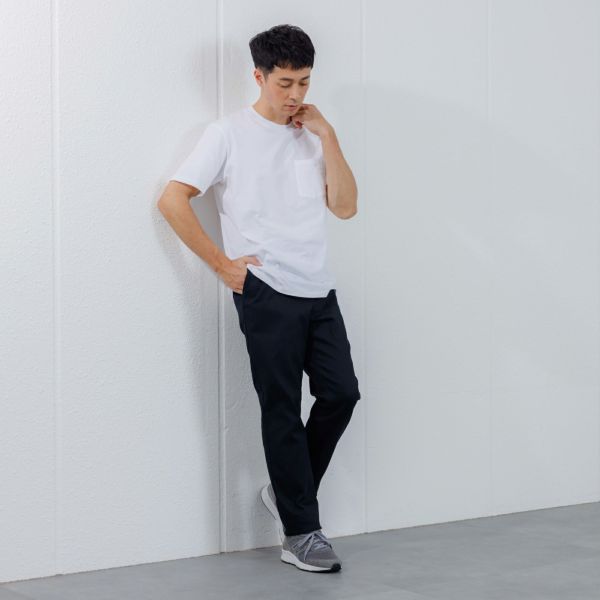 オーガニックコットン　無地クルーネック半袖Ｔシャツ