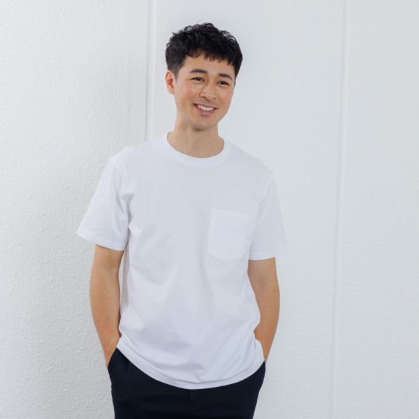 オーガニックコットン　無地クルーネック半袖Ｔシャツ