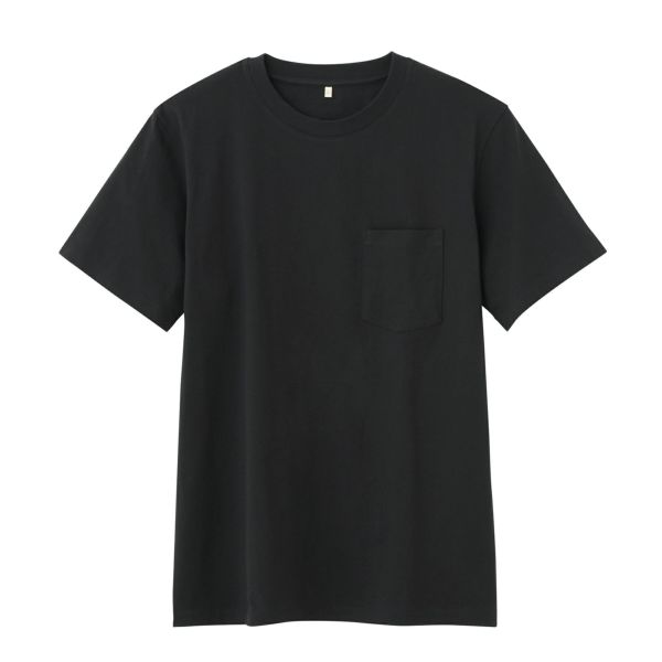 オーガニックコットン　無地クルーネック半袖Ｔシャツ