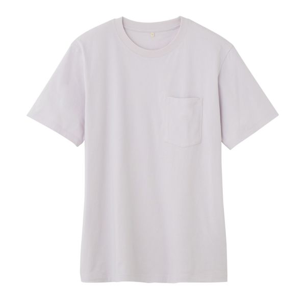 オーガニックコットン　無地クルーネック半袖Ｔシャツ