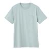 オーガニックコットン　無地クルーネック半袖Ｔシャツ